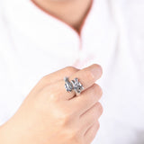 Dragon Ring Sterling Silver
