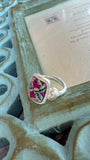 Square Ring w/ Hearts