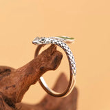 Snake Ring Sterling Silver