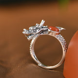 Dragon Ring Sterling Silver