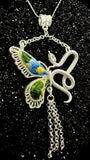 Butterfly And Snake Necklace