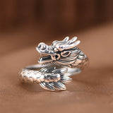 Dragon Ring Sterling Silver