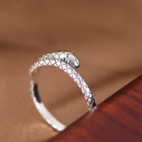 Snake Ring Sterling Silver