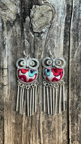 Small Owl Earring