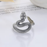 Snake Ring Sterling Silver
