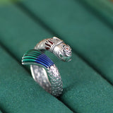 Fish Ring Sterling Silver