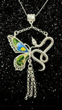 Butterfly And Snake Necklace