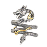 Dragon Ring Sterling Silver