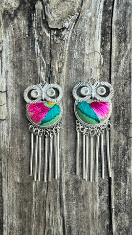 Small Owl Earring