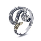 Snake Ring Sterling Silver