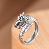 Dragon Ring Sterling Silver