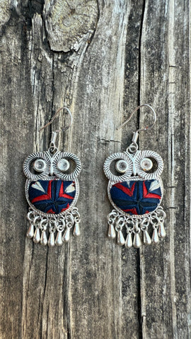Small Owl Earring