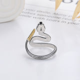 Snake Ring Sterling Silver