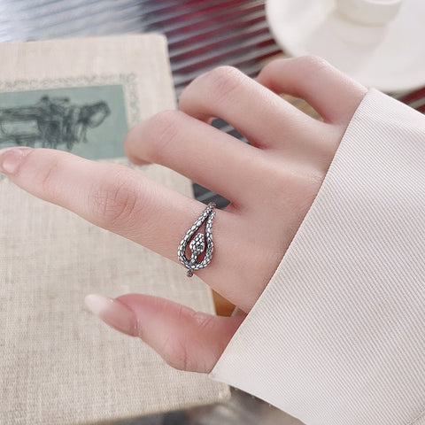 Snake Ring Sterling Silver