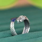 Fish Ring Sterling Silver