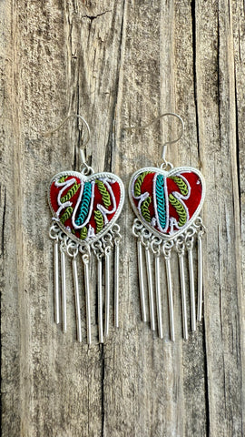 Small Heart Earrings