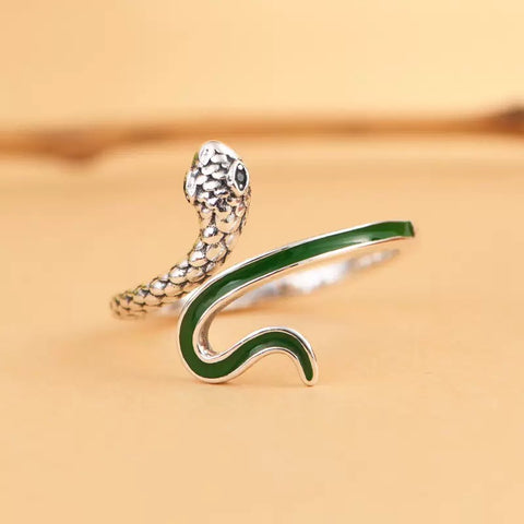 Snake Ring Sterling Silver