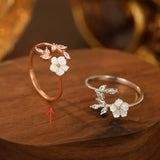 Flower Ring Sterling Silver