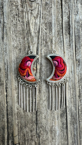Small Moon Earrings