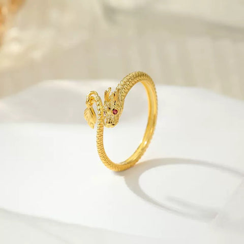 Dragon Ring Sterling Silver
