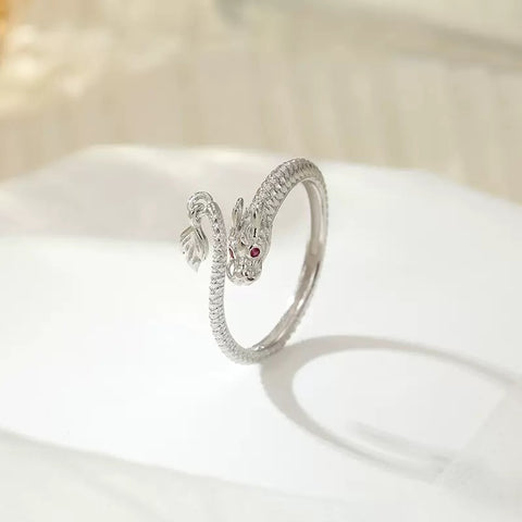 Dragon Ring Sterling Silver