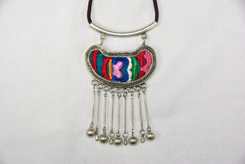 Pendant - Bean-shaped with dangle
