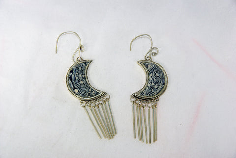 Half-Moon shaped small earrings