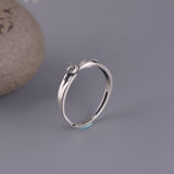 small silver ring