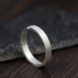 small silver ring