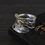 extra large silver ring