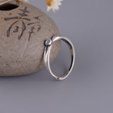 small silver ring