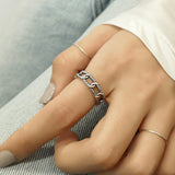 small silver ring